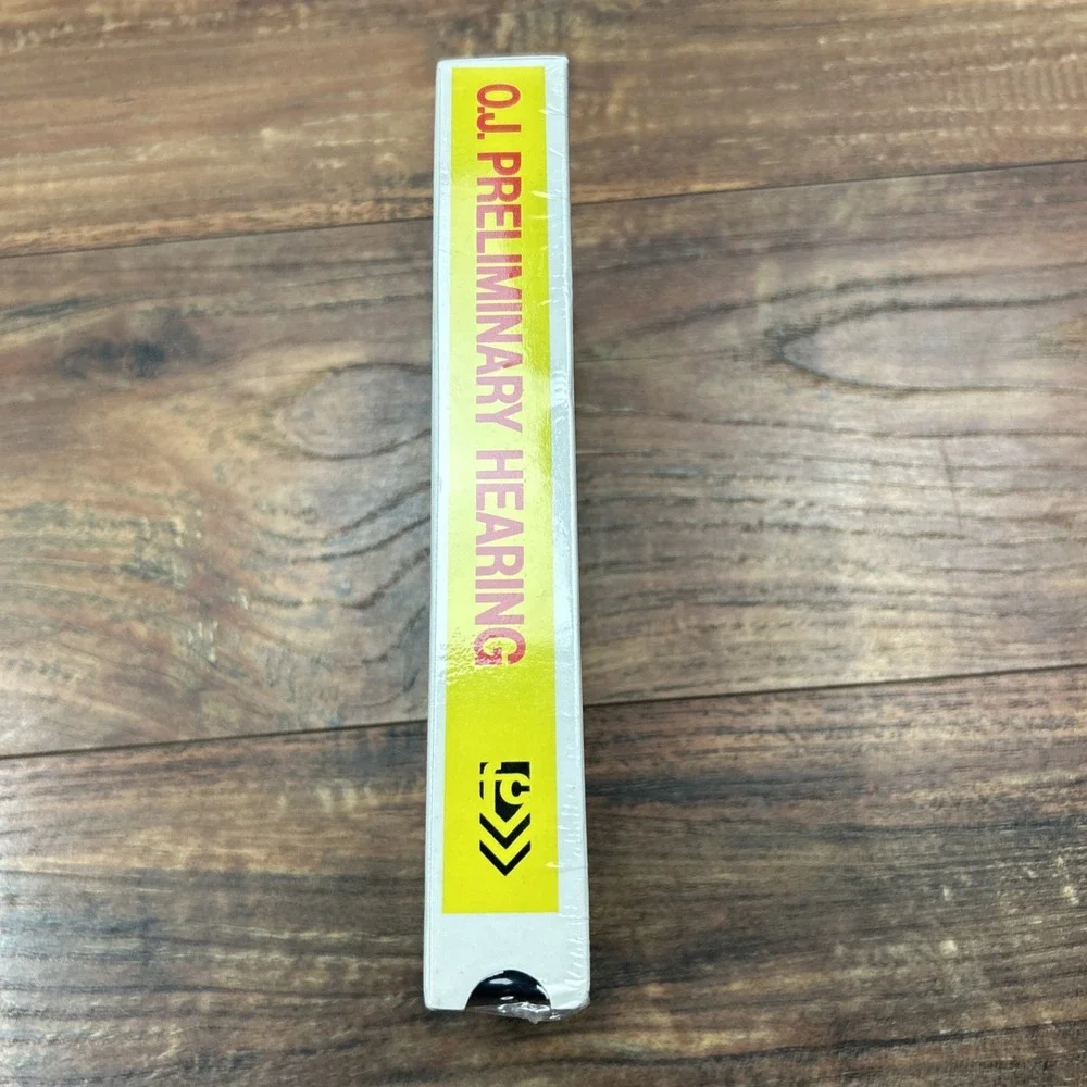 Real Trials Vol. 1 Who Is The Real OJ Simpson Preliminary Hearing VHS Sealed New